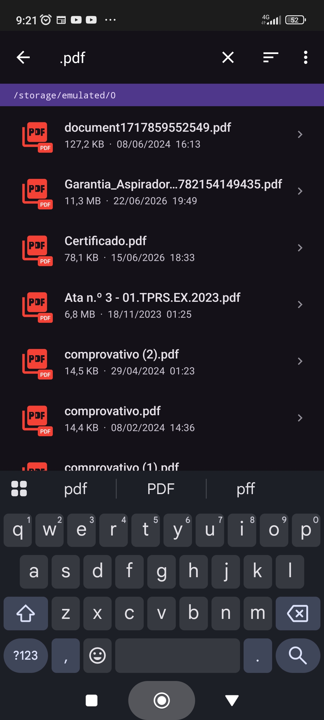 Captura de ecrã — Neu File Manager
