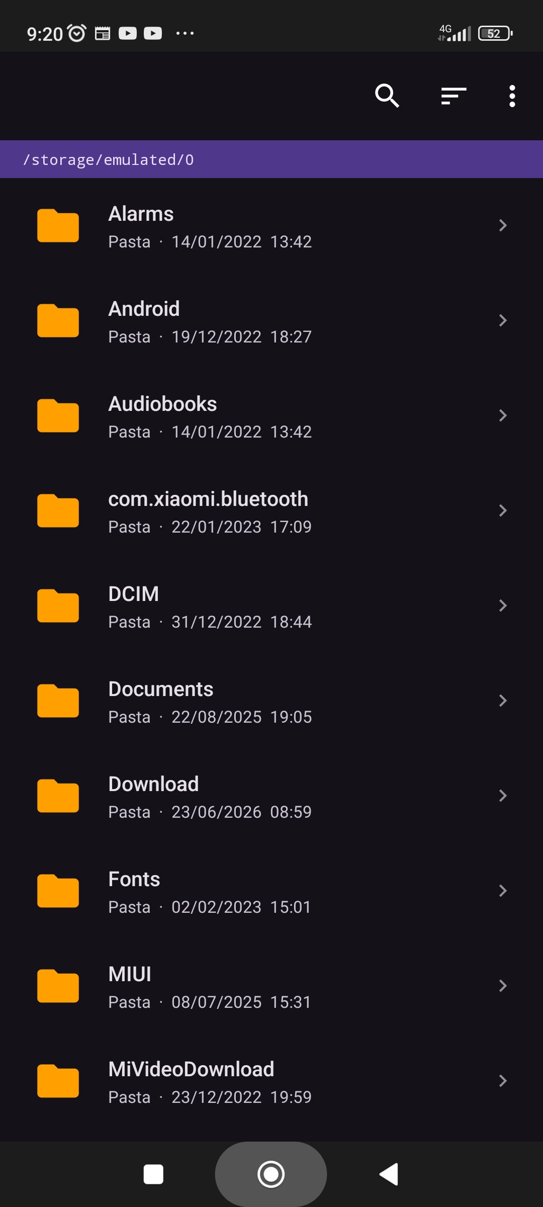Captura de ecrã — Neu File Manager